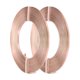 thumbnail image 1 of Uxcell 2 Rollos de Alambre Plano para Joyería y Manualidades, Alambre de Aluminio de 3mm 18 Gauge Cobre, 1 of 6