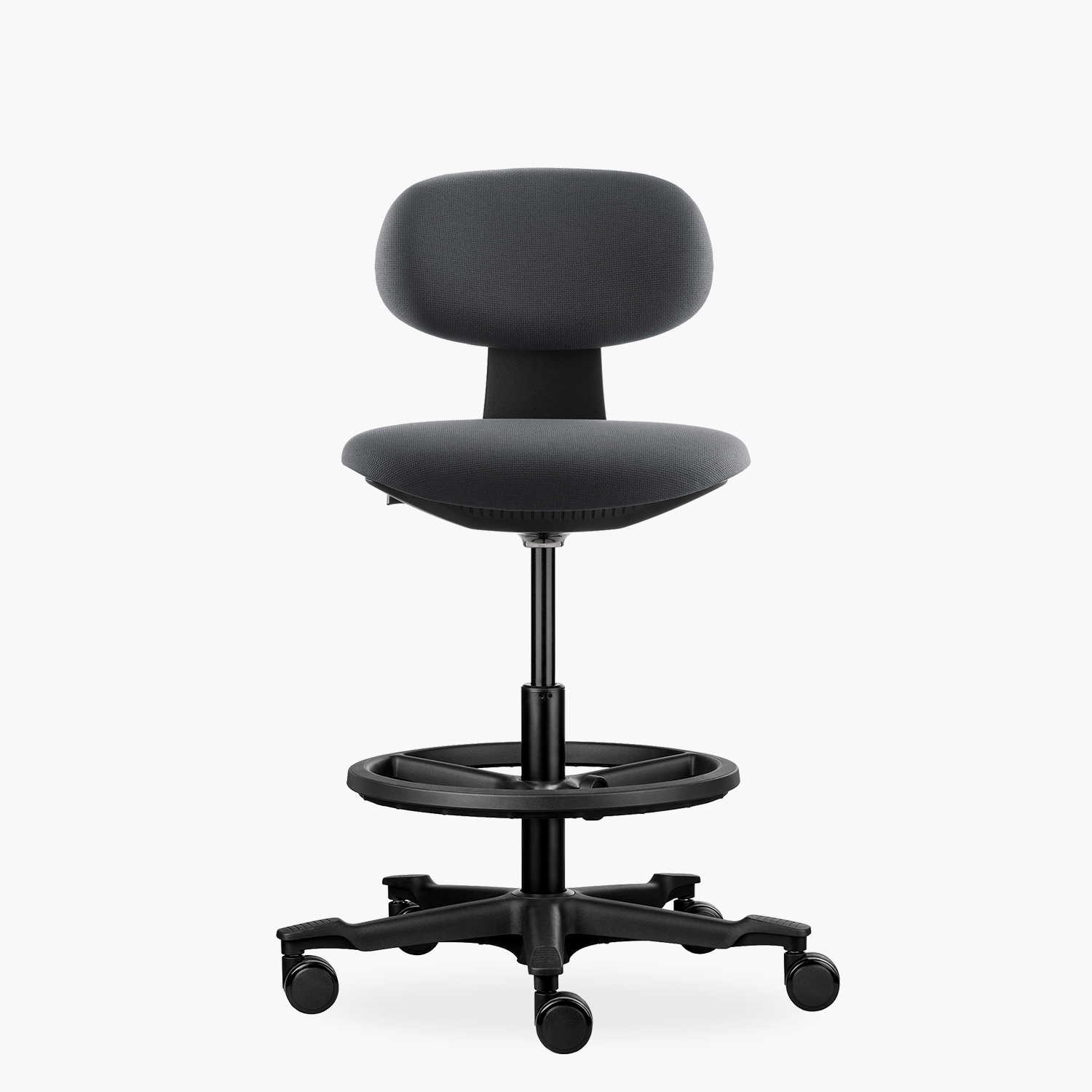 Form Office - Silla Oficina Buro Cajero Gris Oscuro