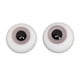 thumbnail image 2 of Ojos de ojos redondos de mu?eca de 6 mm. Ojos de vidrio redondos para hacer mu?ecas DIY. Gris ahumado, 2 of 5