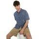 thumbnail image 1 of Guayabera Hombre Viscosa Tribal Azul Corona, 1 of 5