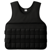 Linea Sport - Chaleco Lastre De 20 Kg Ajustable Para Entrenamiento De Fuerza