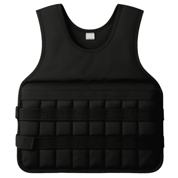 Chaleco Lastre de 20 kg Ajustable para Entrenamiento de Fuerza