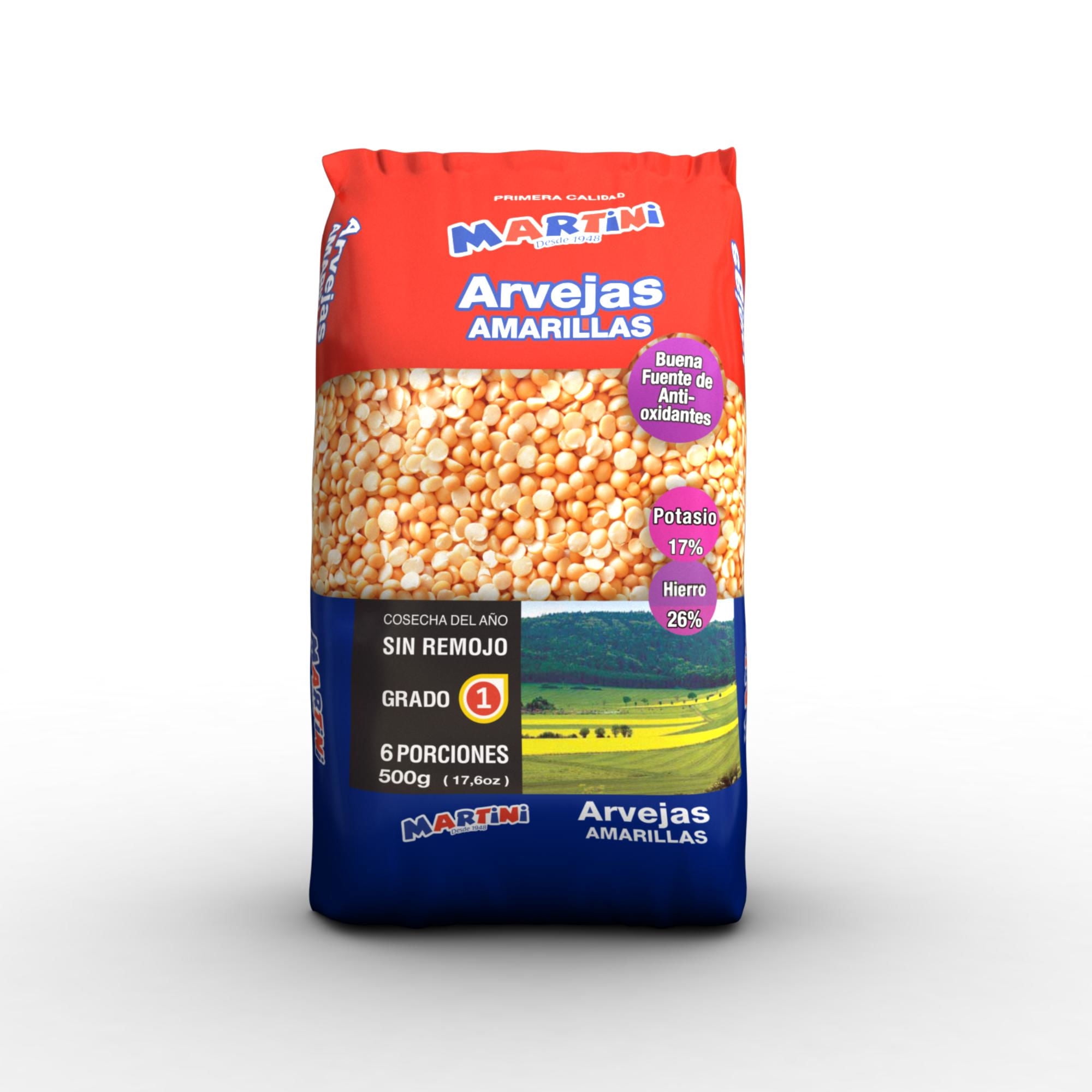 Arvejas Amarillas 500 g Martini Alimentos