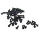 thumbnail image 5 of 100 Uds. Tornillos Para Golpeador De Bajo Para Guitarra Eléctrica Bajo 3x12mm Negro, 5 of 5