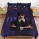 thumbnail image 1 of Wednesday Addams Duvet Cover Set, 3 Piece Bedding Set Decorative Comforter Cover Set, 1 of 5