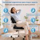 thumbnail image 2 of Cojin Lumbar Y Asiento Silla Ergonomico Viscoelastico, 2 of 7