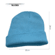 thumbnail image 5 of Gorro Tendencia Beanie Lana Adulto Con Doblez Azul Otoño Invierno, 5 of 6