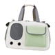 thumbnail image 3 of Bolsa De Viaje Para Mascotas, Bolsa De Asas Para Gatos, Diseño De Persiana Enrollable, Transportador Para Gatos De Gran Capacidad, Color Verde, 3 of 3