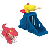 Set Lanzador Imaginext Jurassic World De Fisher-Price Con Triceratops