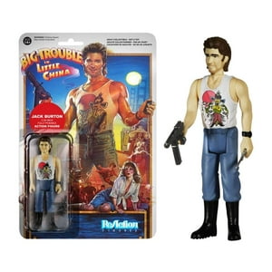 Figura De Acción Funko Reaction Big Trouble In Little China Jack Burton