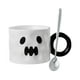 thumbnail image 5 of Taza De Calabaza Taza De Monstruo De Gato De Calabaza Para Mujeres, Hombres Y Niños, Color Blanco, 5 of 5