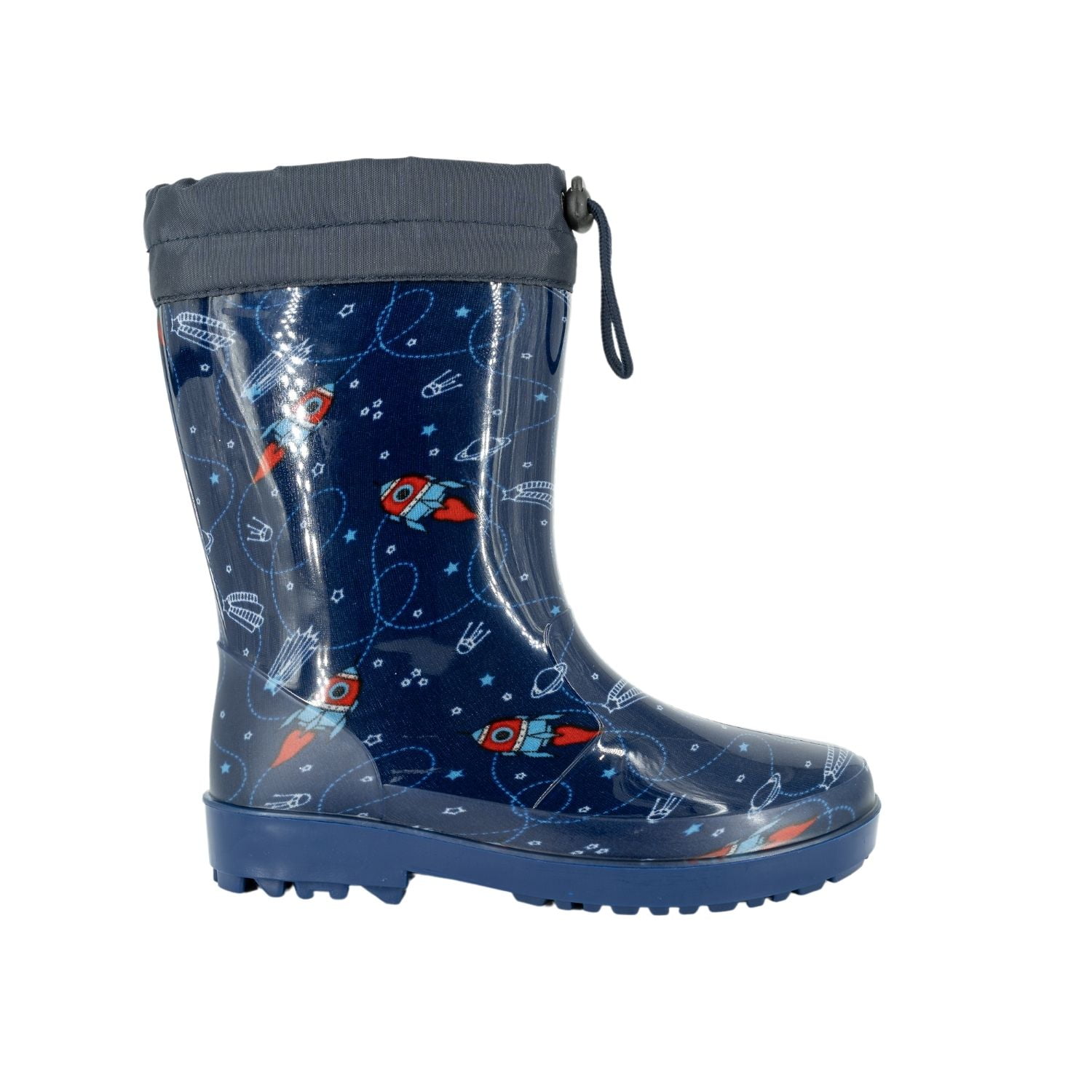 Bota De Agua Con Polar Zamio Azul Bamboo
