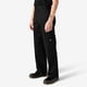 thumbnail image 2 of Pantalones de trabajo Dickies, holgados, con doble rodilla, negros, para hombre, 2 of 6