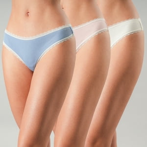 Flores - Pack X3 Colaless Algodon Rib Bonded 25440-171