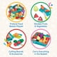 thumbnail image 3 of Set Play Food Battat Farmers Market con cesta y tabla de cortar, 3 of 9