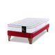 thumbnail image 2 of Cama Europea Zen Top Cuero Rojo 1 Plaza, 2 of 4
