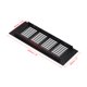 thumbnail image 2 of Uxcell 8"x3" Cubierta de Ventilación Rectangular Rejilla de Puerta Cubierta de Ventilación con Lamas con Tornillos para Gabinete Negro, 2 of 6