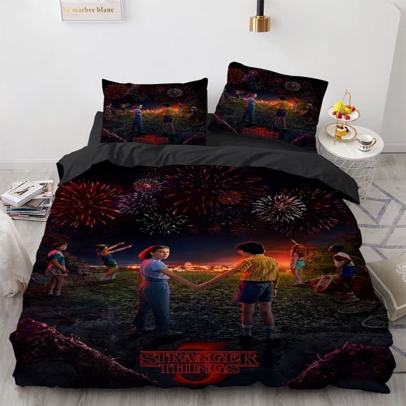 Stranger Things bedding polyester duvet cover for movie characters