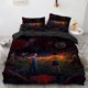 thumbnail image 1 of Stranger Things bedding polyester duvet cover for movie characters, 1 of 1
