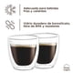 thumbnail image 4 of Set 4 Vasos Espresso Vidrio Doble Pared 80 ml Home Logics 1 un, 4 of 5