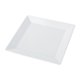 thumbnail image 1 of Plato Cuadrado Mediano Granel 1 Pieza Blanco loza, 1 Un, 1 of 3
