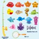 thumbnail image 2 of Juguetes de baño para pesca CozyBomb Kids, pez flotante magnético, 2 of 8