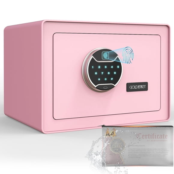 CAJA FUERTE GOLDENKEY 34L con huella dactilar e ignífuga