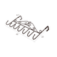 thumbnail image 3 of Perchero de puerta con 7 ganchos, perchero metálico para toallas, organizador decorativo para exteriores, perchero para sombreros, abrigos, bolsos, bufandas, ropa, chaquetas, cinturones, dormitorio, b, 3 of 5
