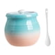 thumbnail image 1 of Bote De Cocina De 680ml, Tarro Sellado De Cerámica Multiusos Para Cereales, Arroz, Té Suelto, Verde, 1 of 3