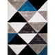 thumbnail image 1 of Alfombra United Weavers of America Finesse Opulent, 56 cm x 91 cm, color aguamarina, 1 of 2