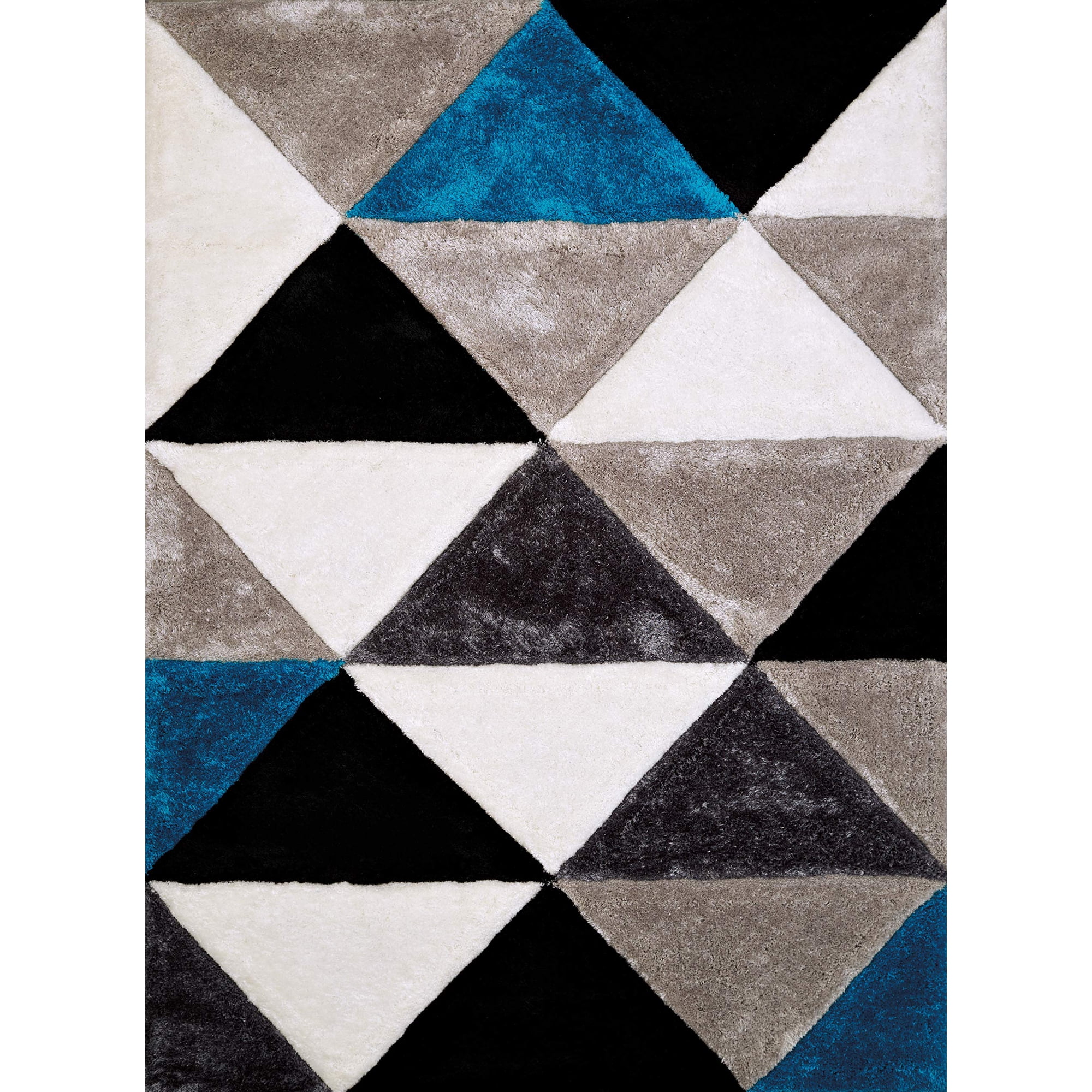 Alfombra United Weavers Of America Finesse Opulent, 56 Cm X 91 Cm, Color Aguamarina