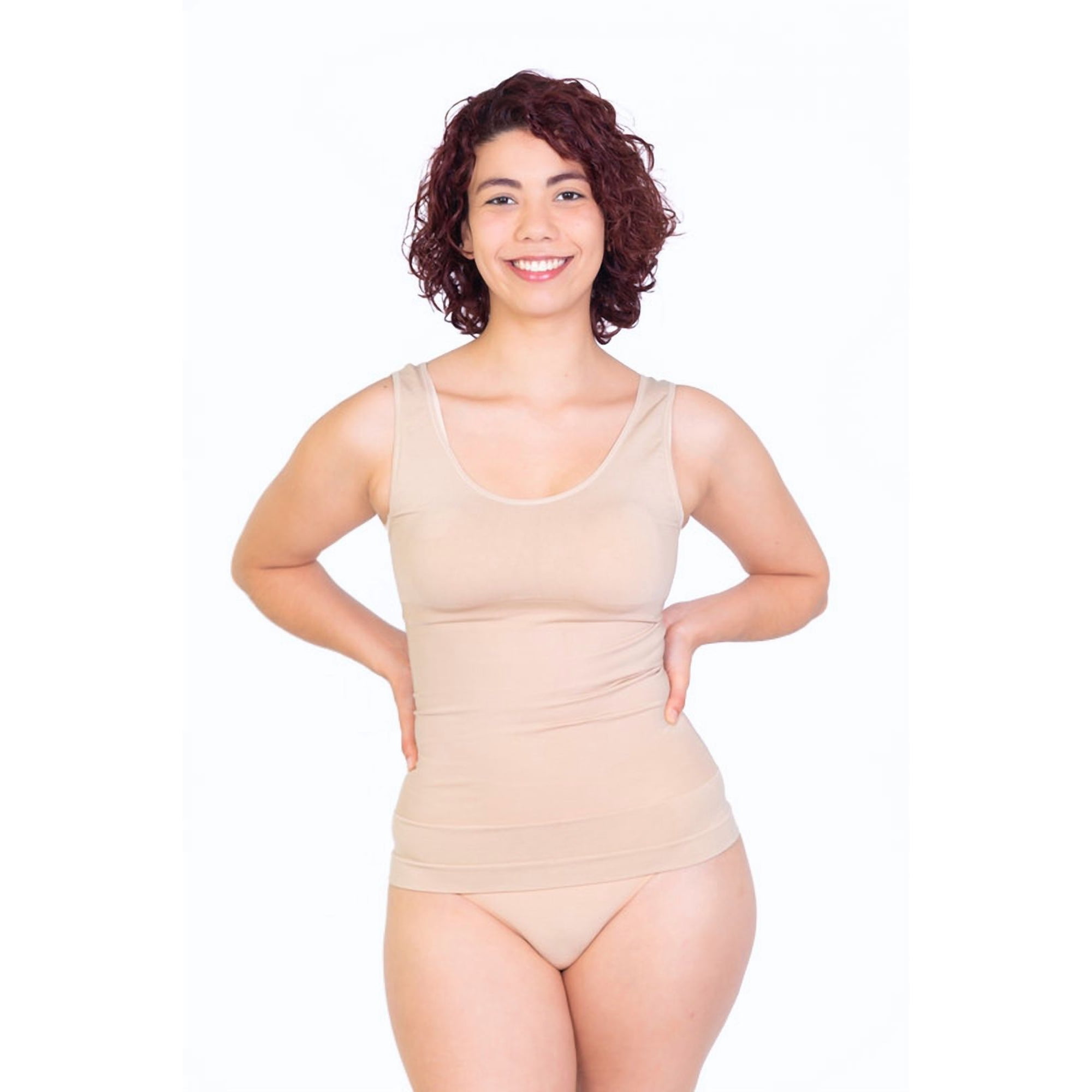 Ingesa - Camiseta Sin Mangas Reductora M Beige