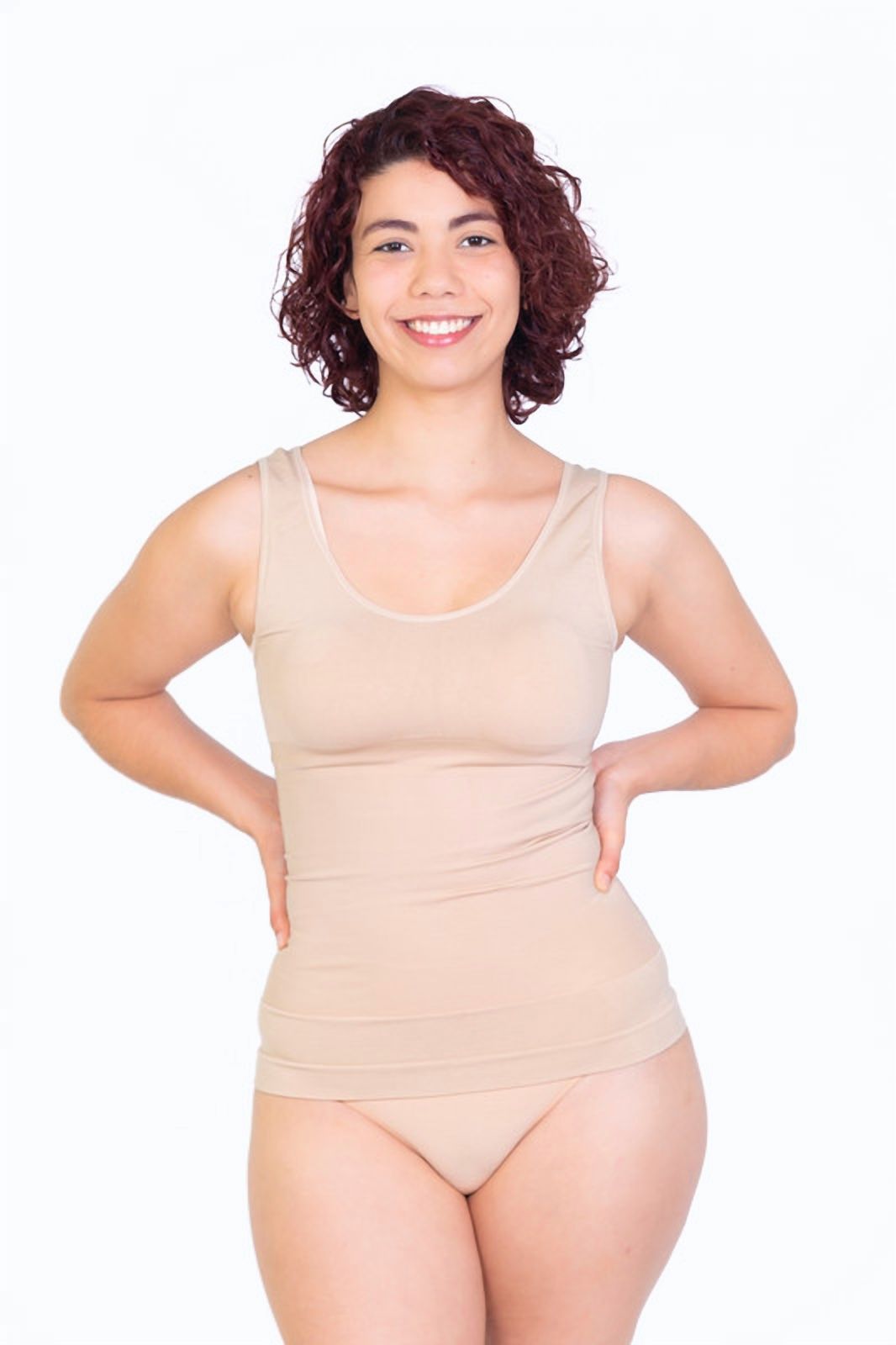 Ingesa - Camiseta Sin Mangas Reductora S Beige