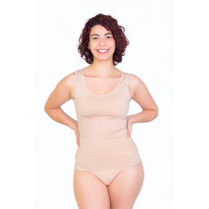 Ingesa - Camiseta Sin Mangas Reductora M Beige