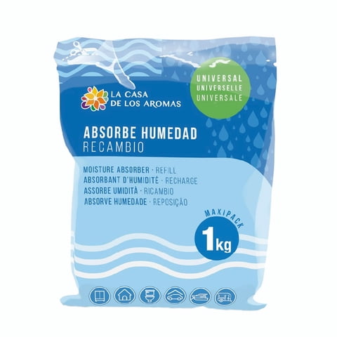 Absorbedor De Humedad Recarga 1 Kilo