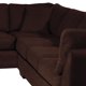 thumbnail image 4 of Sofá Seccional Padua Izq Tela Velvet Chocolate, 4 of 5