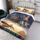 thumbnail image 3 of Avatar Película Conjunto de sábanas temático, trío de piezas, cómodo y amigable con la piel, diseño único, regalo de decoración para el hogar para familiares, amigos y fans,135cm *200cm, 3 of 6
