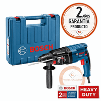 Rotomartillo Bosch Gbh 2‑24D 2,7 Joules, Professional 820W Sds Plus 3 Modos 24Mm – Original