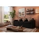 thumbnail image 1 of Sofa Ucrania 3c Tela Negro, 1 of 3