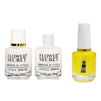 Removedor Cutículas Flower Secret Líquido + Aceite Nutritivo