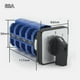 thumbnail image 2 of Selector 3 Posiciones Conmutador 4polos Tetrapolar 63a, 2 of 6