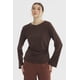 thumbnail image 1 of Polera Mujer Ajustado Chocolate - ll, 1 of 4