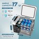 thumbnail image 3 of Refrigerador EUHOMY 17 Cuartos (15L) 12V/24V CC y 120-240V CA, 3 of 9