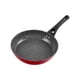 thumbnail image 5 of Batería de Cocina Thomas TH-MB07RN 7 Piezas Aluminio Forjado Juego Set de Ollas y Sartén Antiadherente Cerámico Apto Inducción Tapas de Vidrio Templado Rojo Mate, 5 of 8