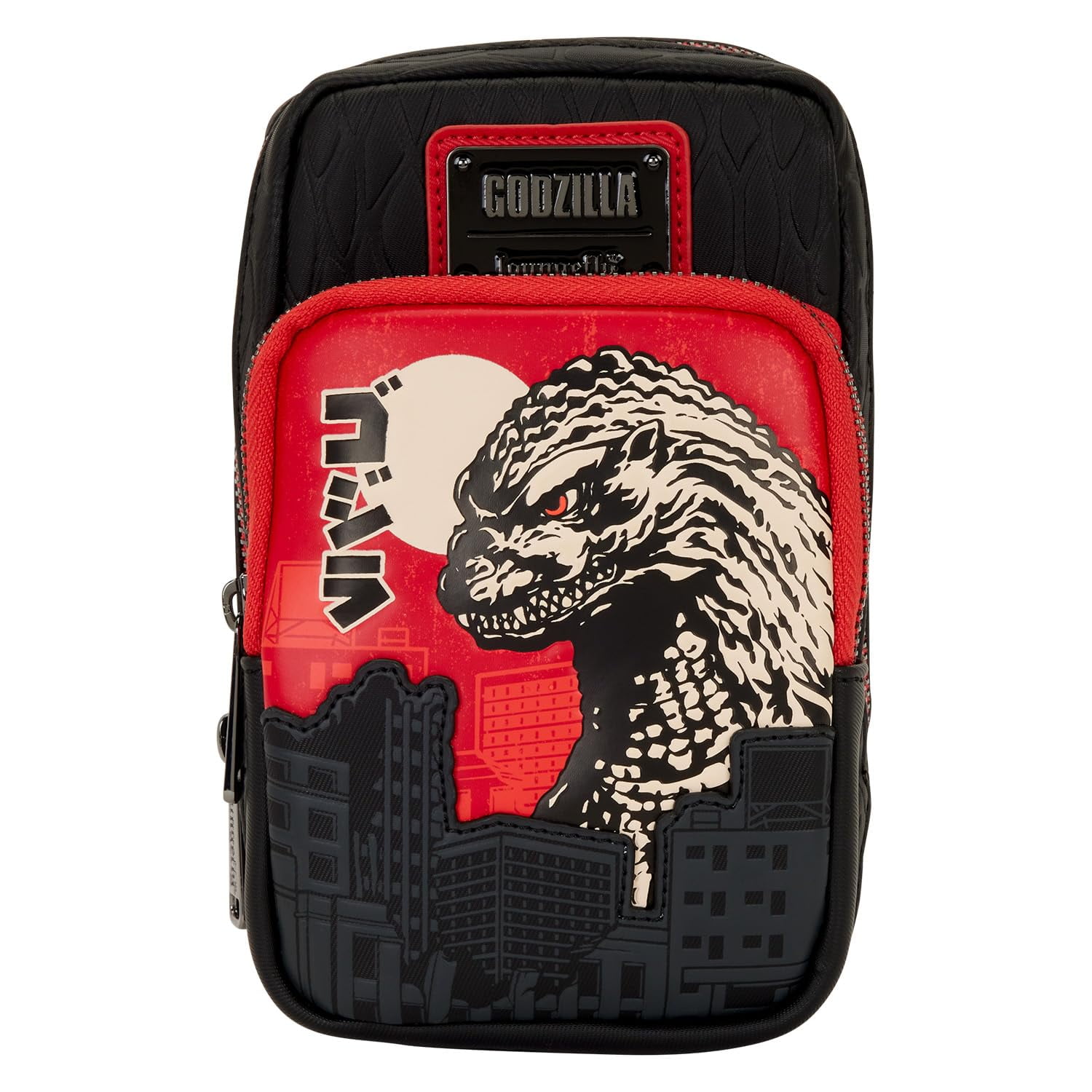 Bolso Cruzado Para Celular Godzilla De Loungefly Con Monedero