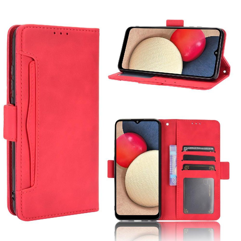 Funda Tipo Billetera Foxdock Para Samsung Galaxy A02S – Tapa Flip Con Tarjetero