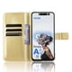 thumbnail image 4 of Funda tipo libro para Tecno Pova 6 Neo 5G, cartera todo‑en‑uno, funda multifuncional con tarjetero y correa de muñeca desmontable, 4 of 4