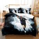thumbnail image 1 of Football Player Massey Bedding Digital Printed Three-Piece Set, 1 of 5