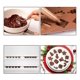 thumbnail image 4 of 4 Moldes De Chocolate Molde De Silicona Molde De Navidad Color Marrón 15cavid: 5arbol, 5 , 5 Santa M, 4 of 11