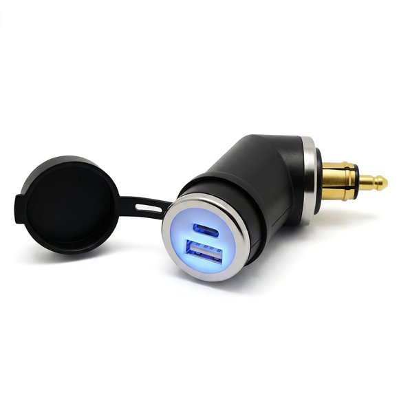 Cargador USB Cliff Top para BMW/Triumph DIN a USB-C/A